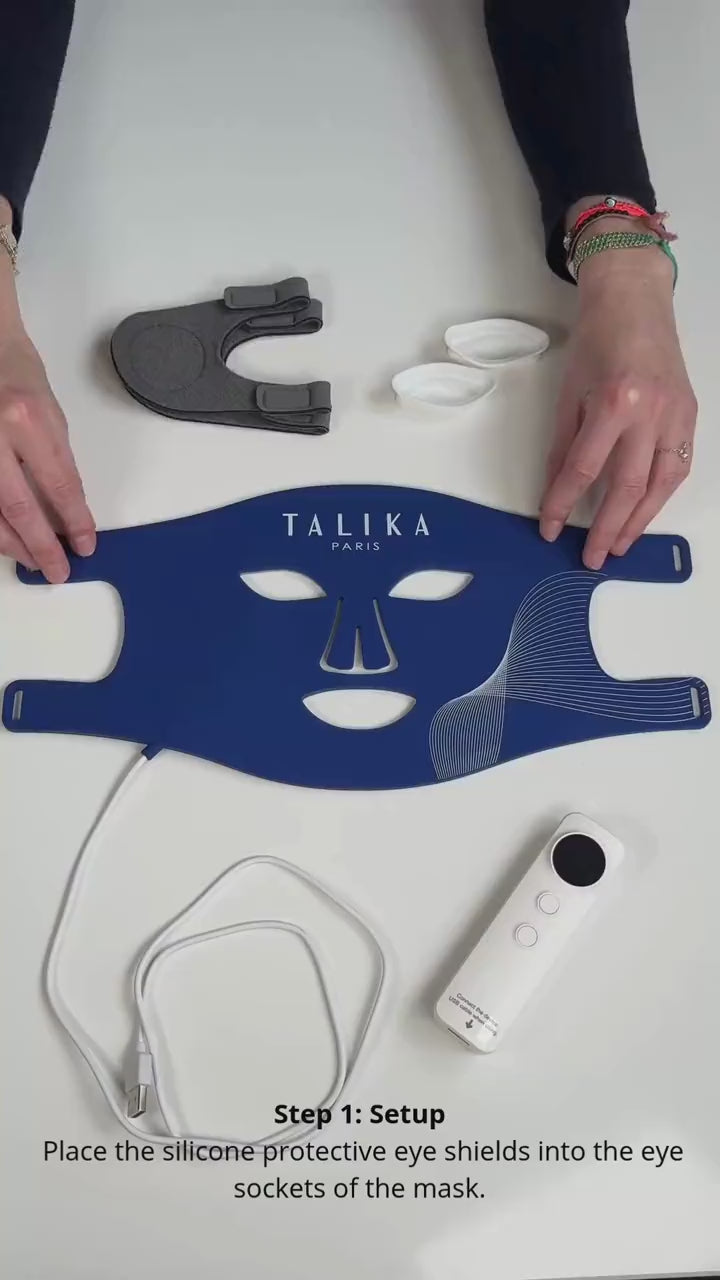 How to use the Talika LED Therapy Mask: set-up, the 6 programmes and end of treatment